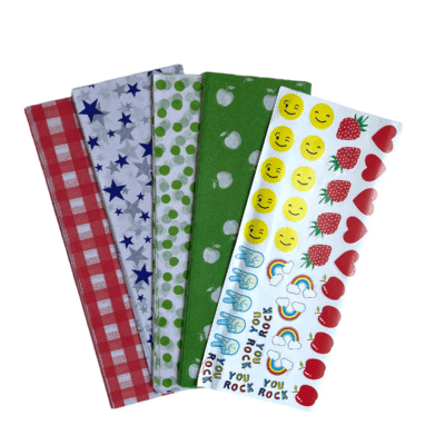 יאמבוקס נייר עטיפה מעוצב לסנדוויץ' - כוכבים