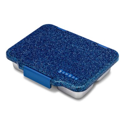 קופסת אוכל מחולקת מנירוסטה  Yumbox Pret Glitter עם נצנצים