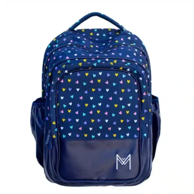 תיק גב לבבות MontiiCo Backpack - Hearts