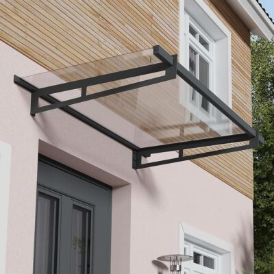 גגון Bremen אפור שקוף 0.9x1.5