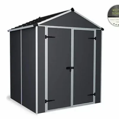 מחסן גינה רוביקון אפור 1.9X1.5 מטר (6X5 פיט)