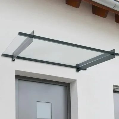 גגון Nancy אפור שקוף 0.9x1.5