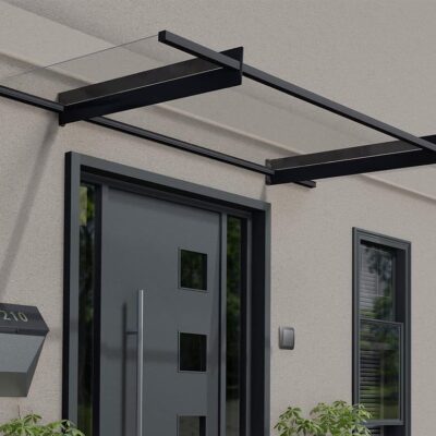 גגון Nancy אפור שקוף 0.9x2.1