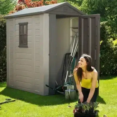 מחסן  פקטור 6X4  כולל הובלה (כתר פלסטיק)