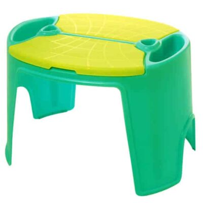 שולחן ילדים טאי טאי + 2 כנפיים בצבע תכלת (ללא כיסאות)