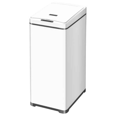 פח אלקטרוני צר 42 ליטר דגם יהלום | פח למטבח | פח אשפה מעוצב - פח צר