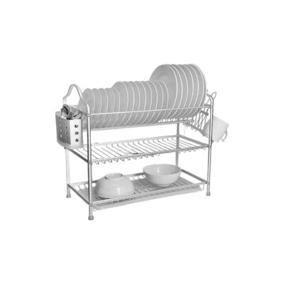 מייבש כלים אלומיניום תלת קומתי איכותי במיוחד