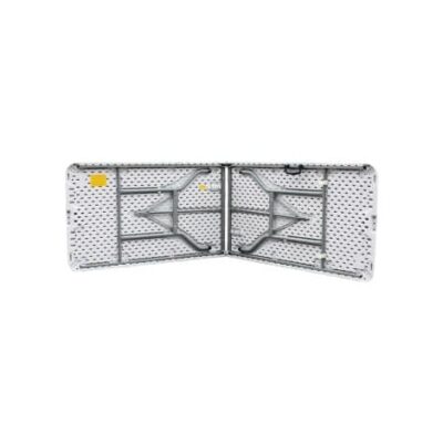 מקסי עומר שולחן מזוודה מתקפל רב שימושי 240 ס"מ| שולחן פלסטיק | שולחן מתקפל | שולחן פיקניק