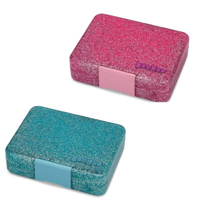 קופסת אוכל לילדים יאמבוקס סנאק קטנטונת עם נצנצים