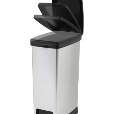 פח דוושה צר 40 ליטר - דגם MODA SLIM - פח מטבח ייעודי למקומות צרים