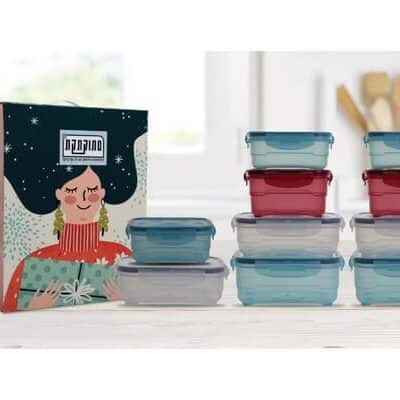 מארז קופסאות אחסון הרמטיות - מתוקתקת בגדולה